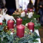 Professionelles Foto eines Adventskranzes