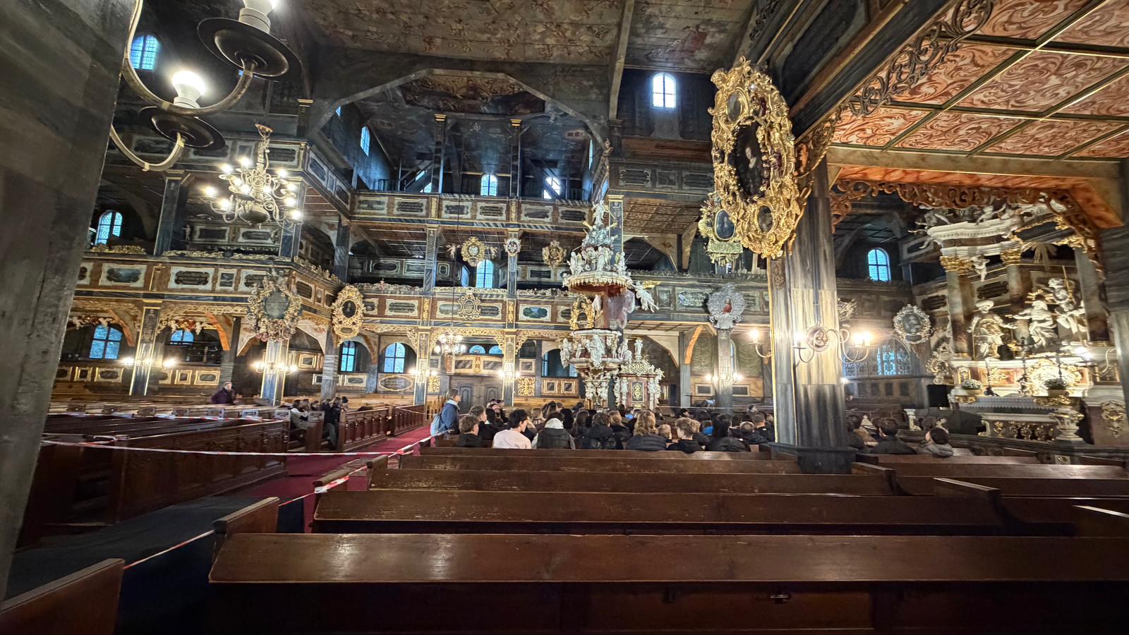 polen-fahrt_25-26_2 Die Friedenskirche von Swidnica von innen